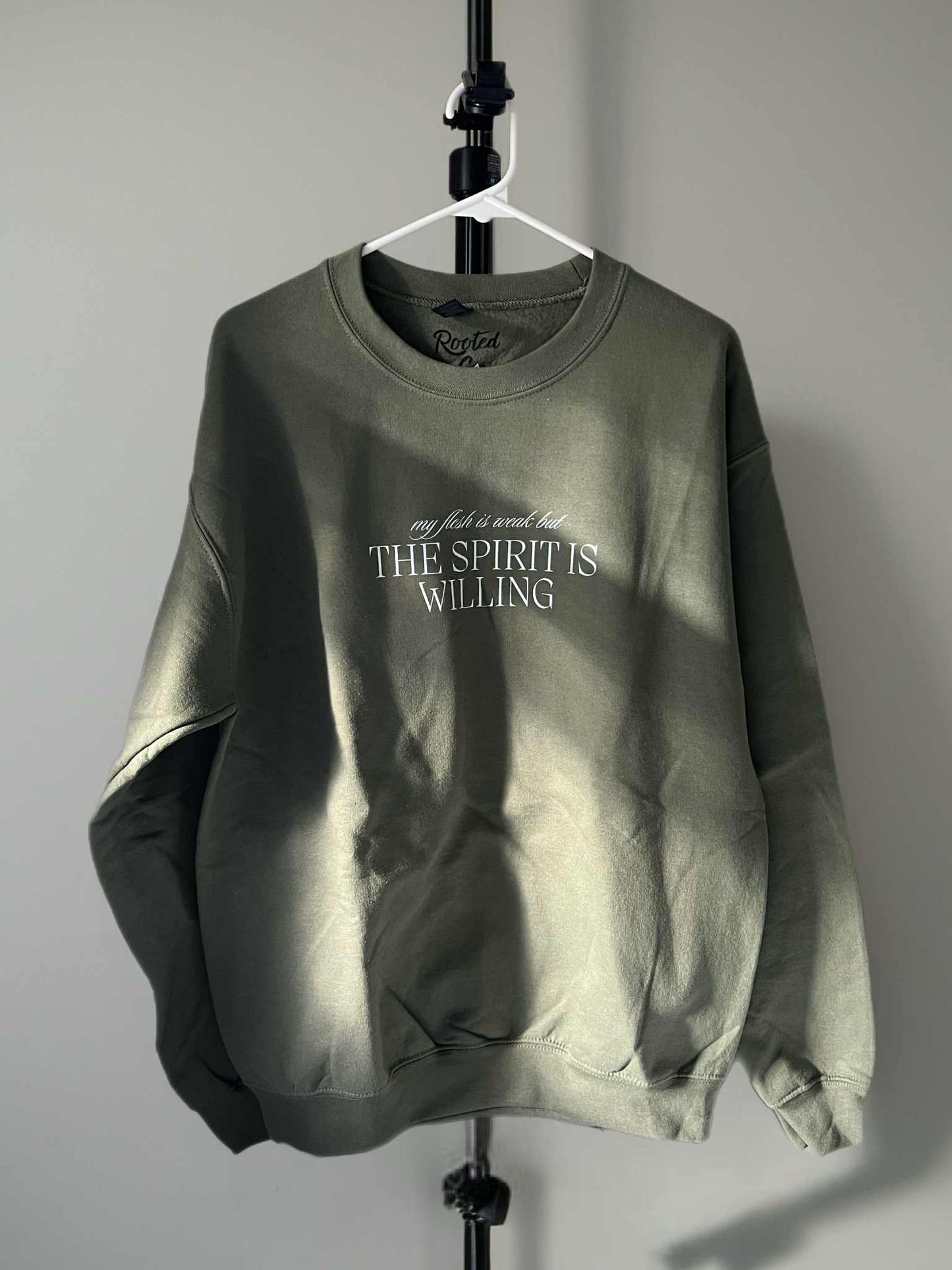 Spirit Willing Crewneck