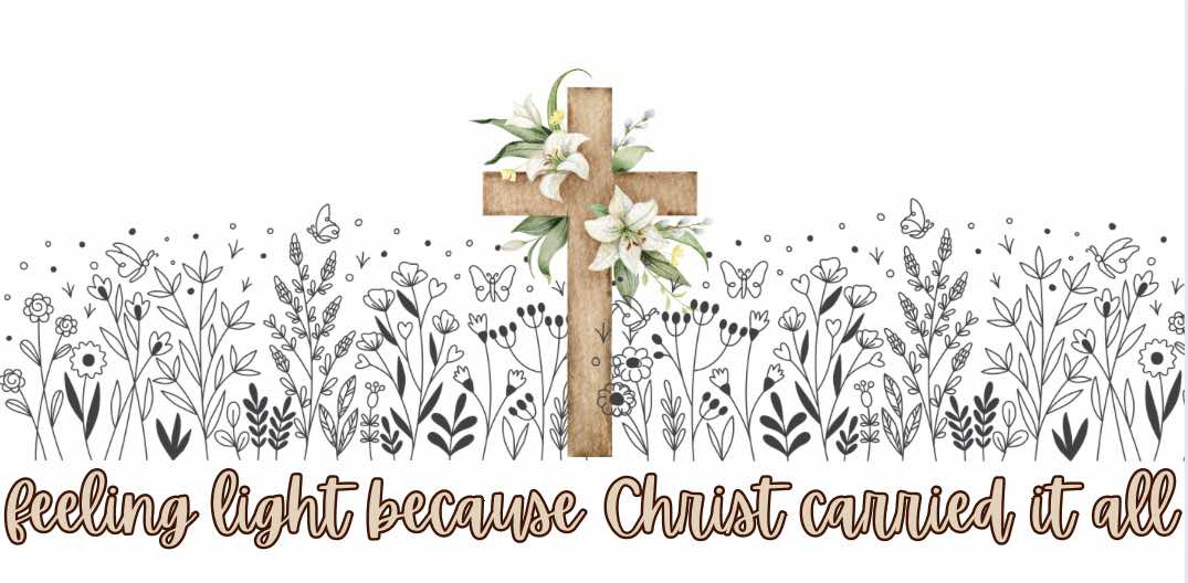 Christ Carried Tote Bag