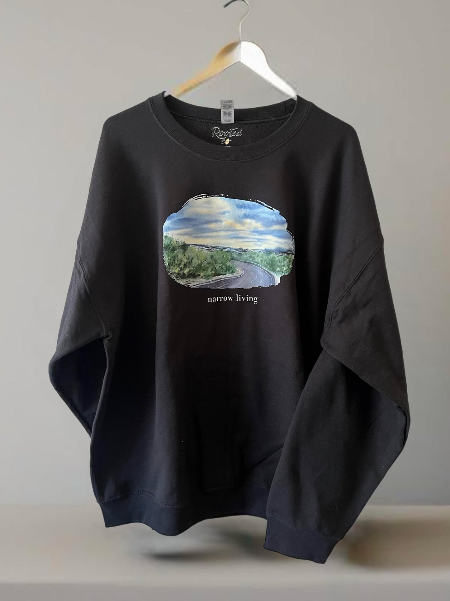 Narrow Living Crewneck