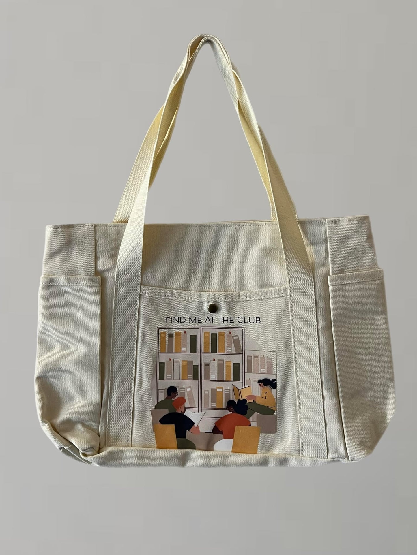 The Club Tote/ pockets