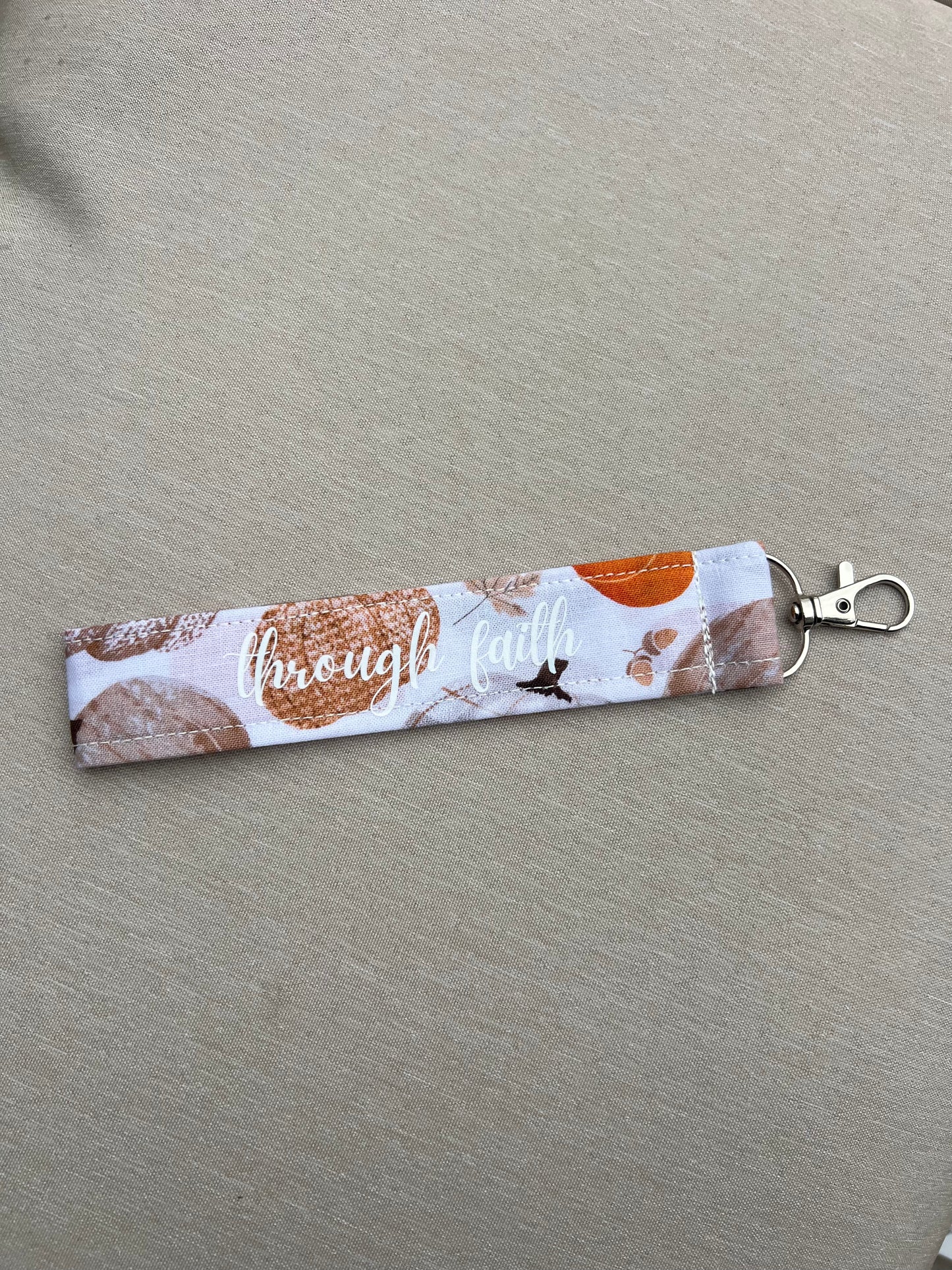 Pumpkin Wristlet