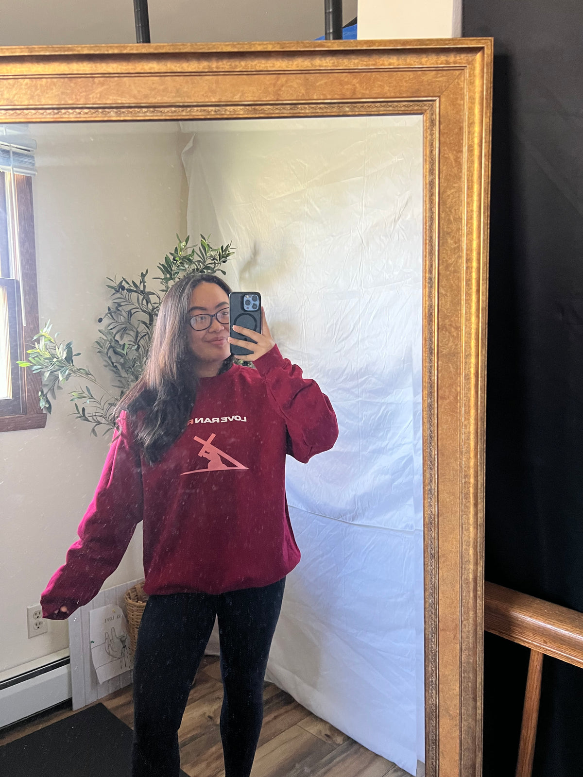 Love Ran Red Crewneck