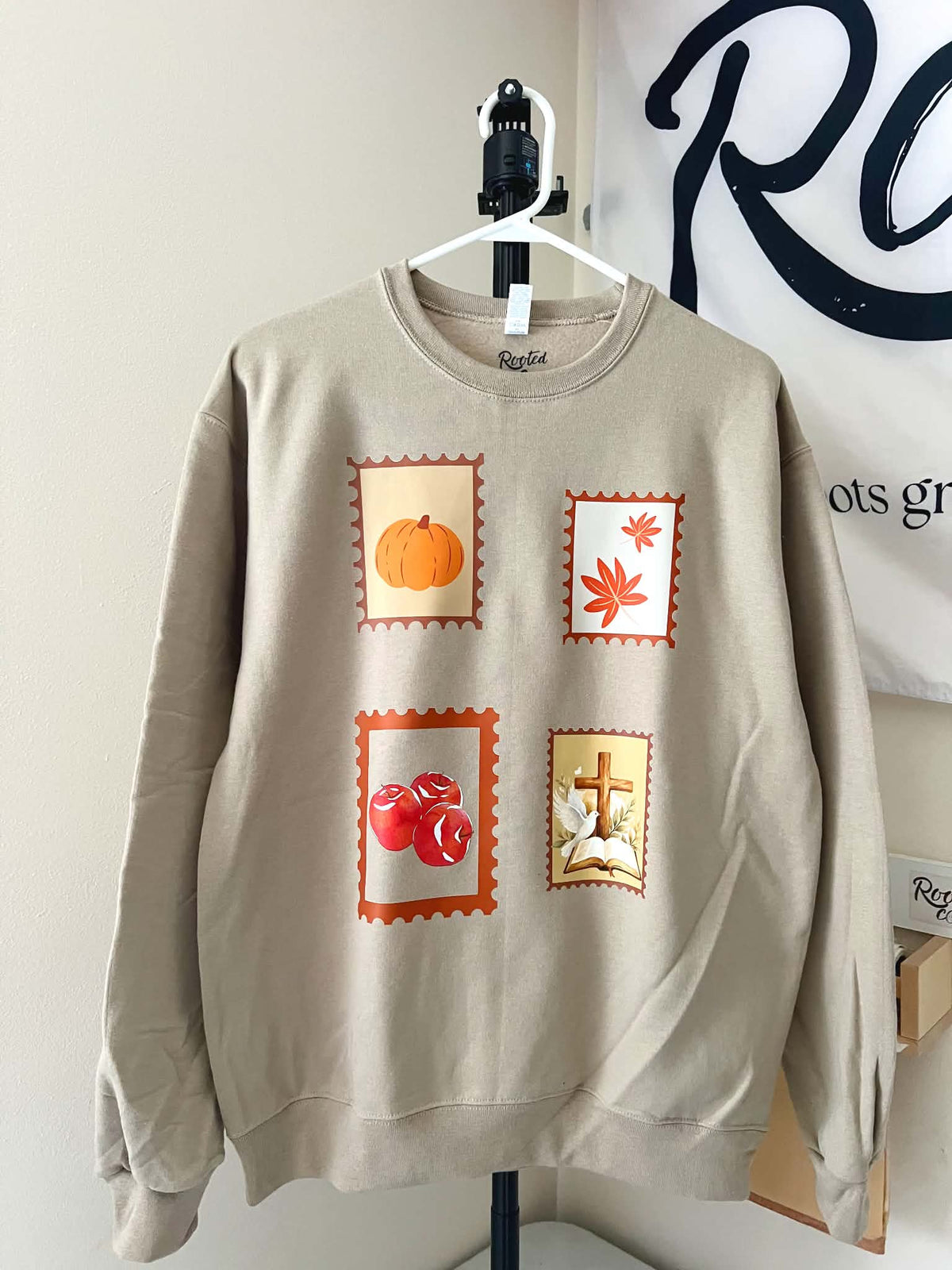 Fall Stamps Crewneck