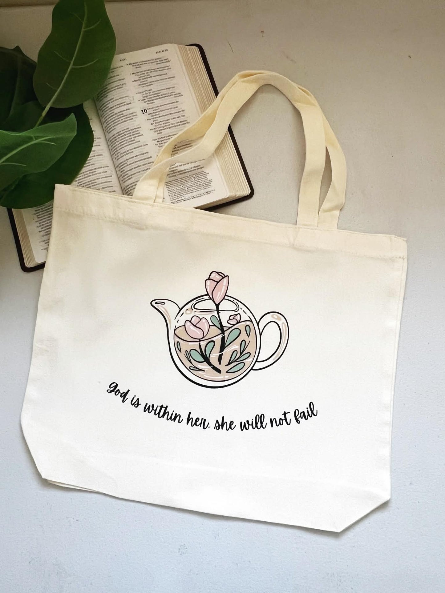 God is Within Her Tote