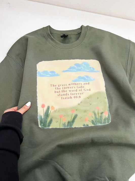 Grass Withers Crewneck
