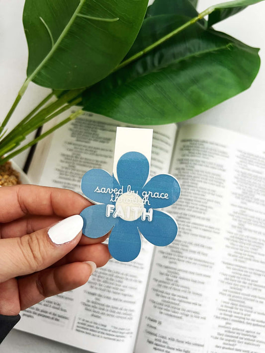 Flower Magnetic Bookmark