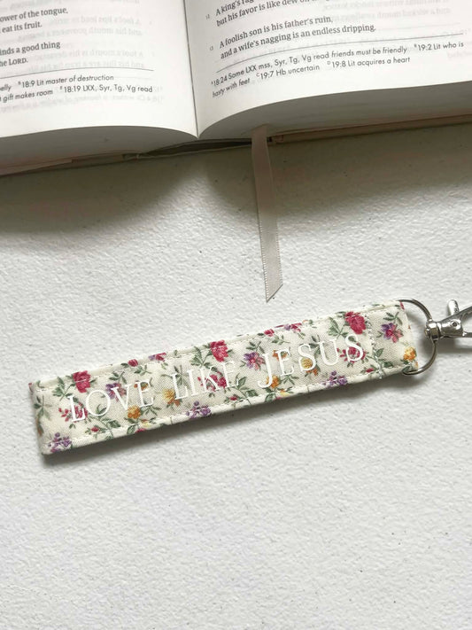 Love Like Jesus Wristlet