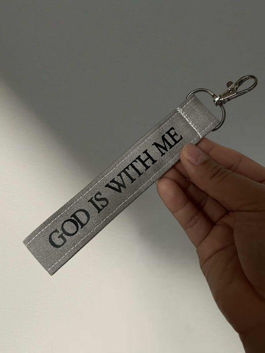 Grey Wristlet