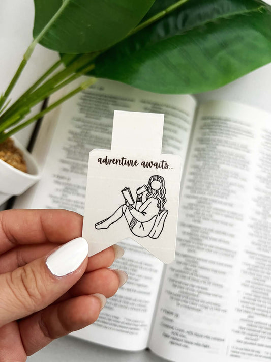 Adventure Magnetic Bookmark