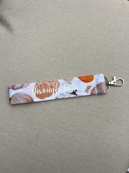 Pumpkin Wristlet