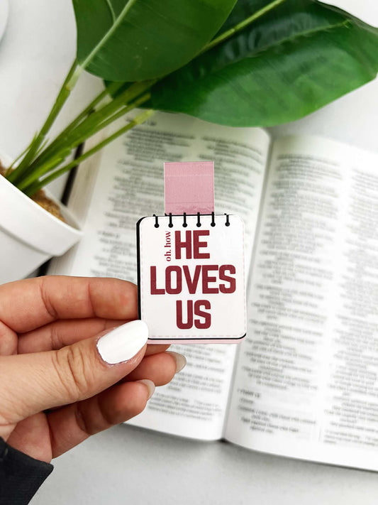 He loves Us Magnetic Bookmark