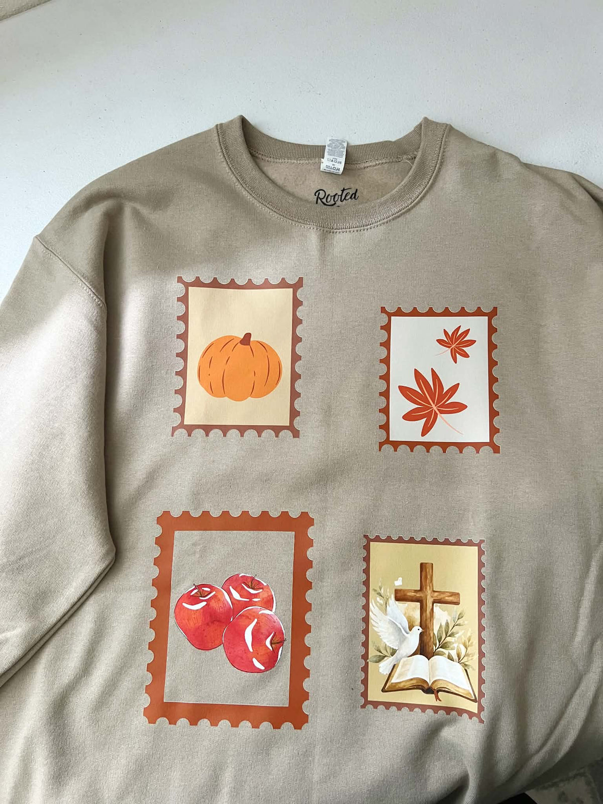 Fall Stamps Crewneck