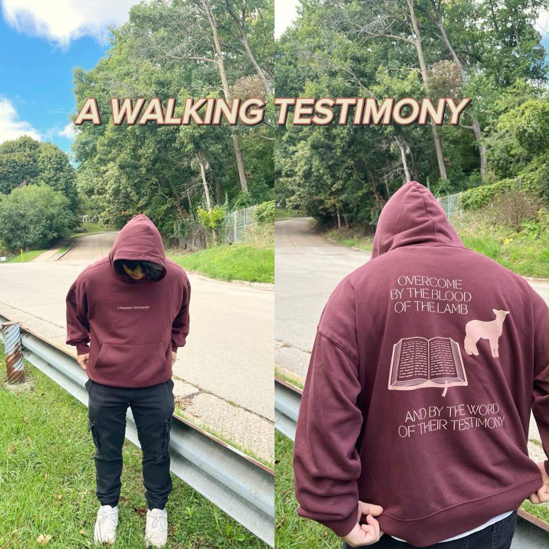 WALKING TESTIMONY HOODIE